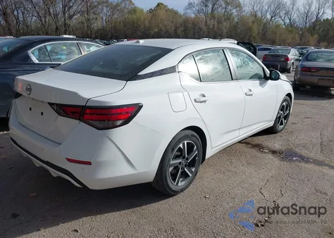 2025 Nissan Sentra Sv из США, поврежденный, VIN 3N1AB8CV8SY299611